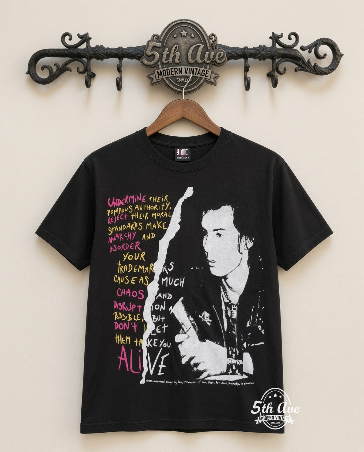 MB 167 Sid Vicious Your Friends rack front