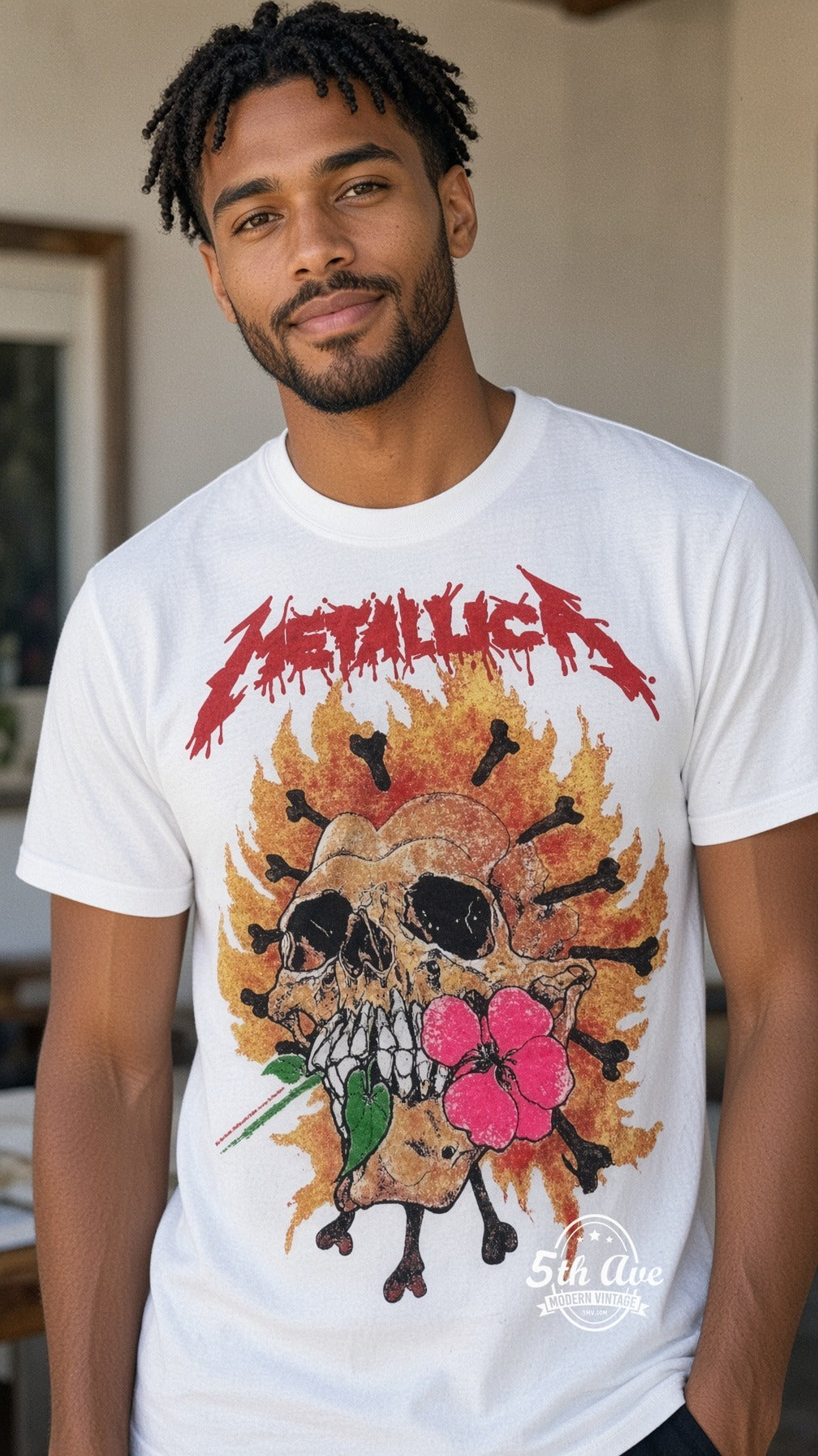 MB 179 Metallica Flower Skull model