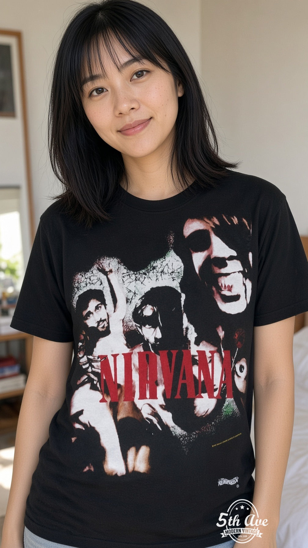 MB 180 Nirvana Red Logo Band model