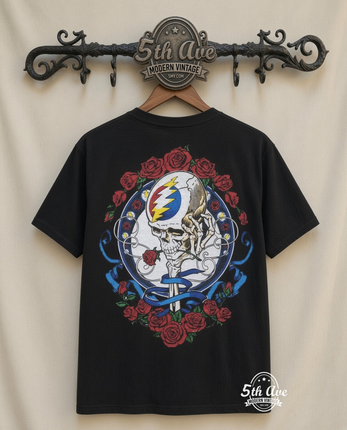 MB 188 Grateful Dead Skeleton Bertha rack back