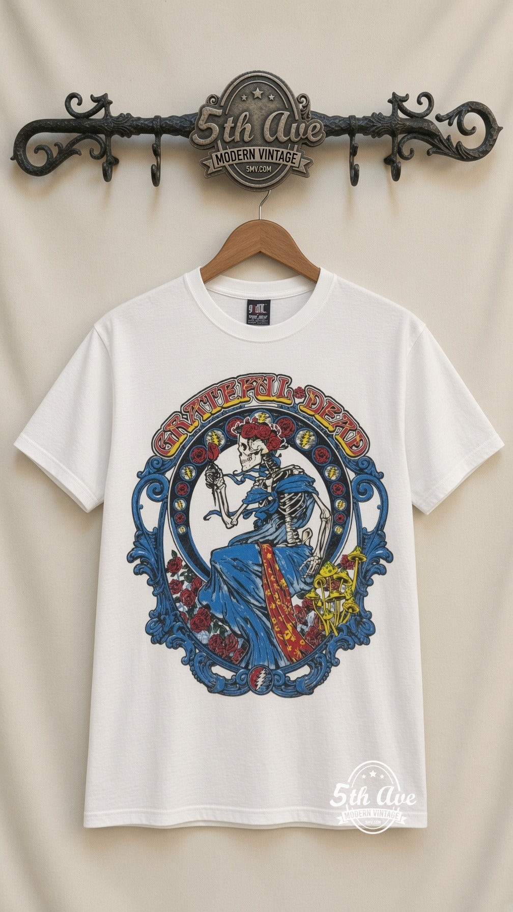 MB 189 Grateful Dead Skeleton Bertha rack front