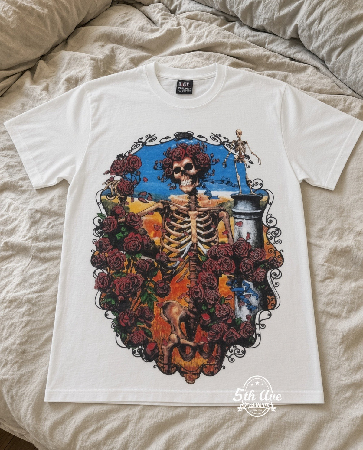 MB 193 Grateful Dead Rose Skeleton bed