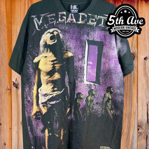 Megadeth Countdown to Extinction - AOP all over print New Vintage Band T shirt