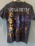 MEGADETH OVERPRINT MEN'S MEDIUM 100% Cotton New Vintage Band T Shirt - Vintage Band Shirts