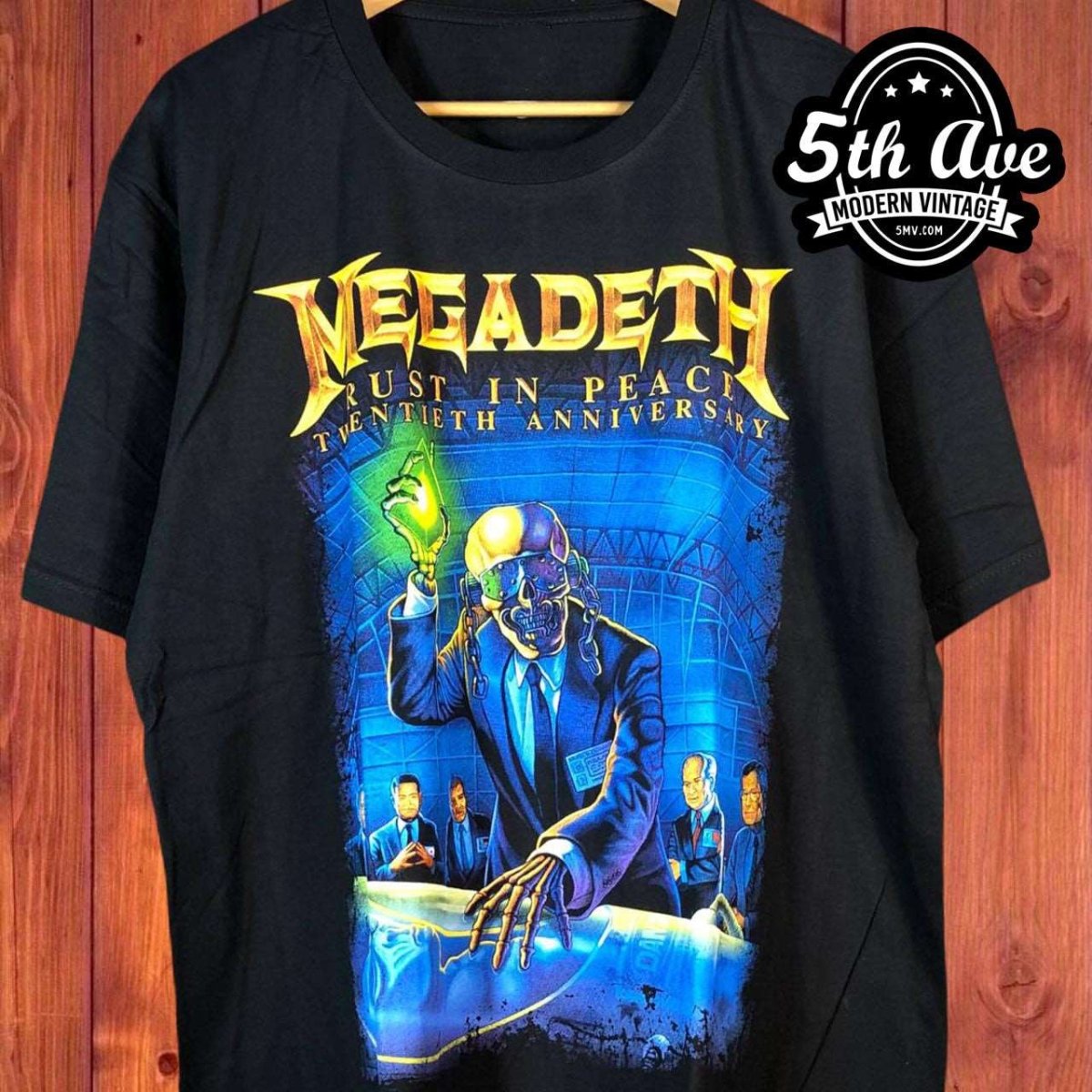 Megadeth Rust in Peace - New Vintage Band T shirt - Vintage Band Shirts