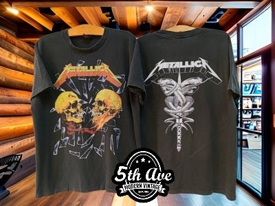 Metallica '91-'92: Single Stitch Cotton Shirt - Vintage Band Shirts