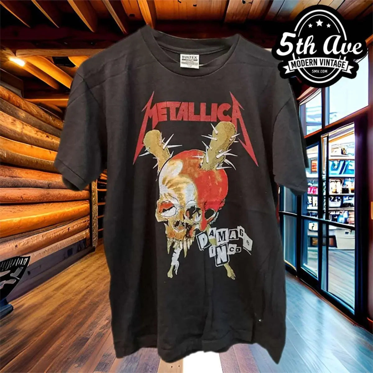 Metallica Damage Inc. Tour: Honesty Is My Only Excuse t shirt - Vintage Band Shirts