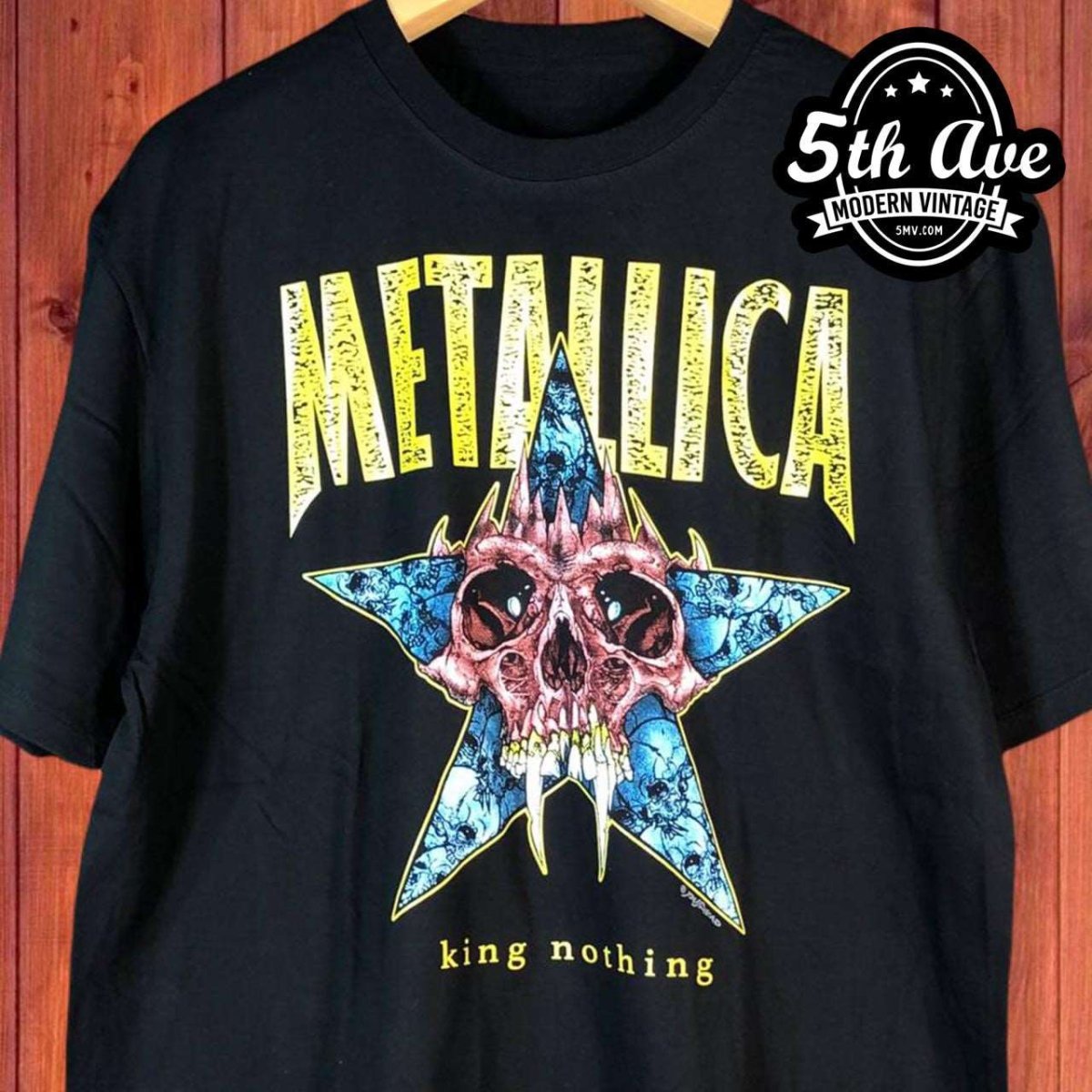 Metallica King Nothing - New Vintage Band T shirt - Vintage Band Shirts