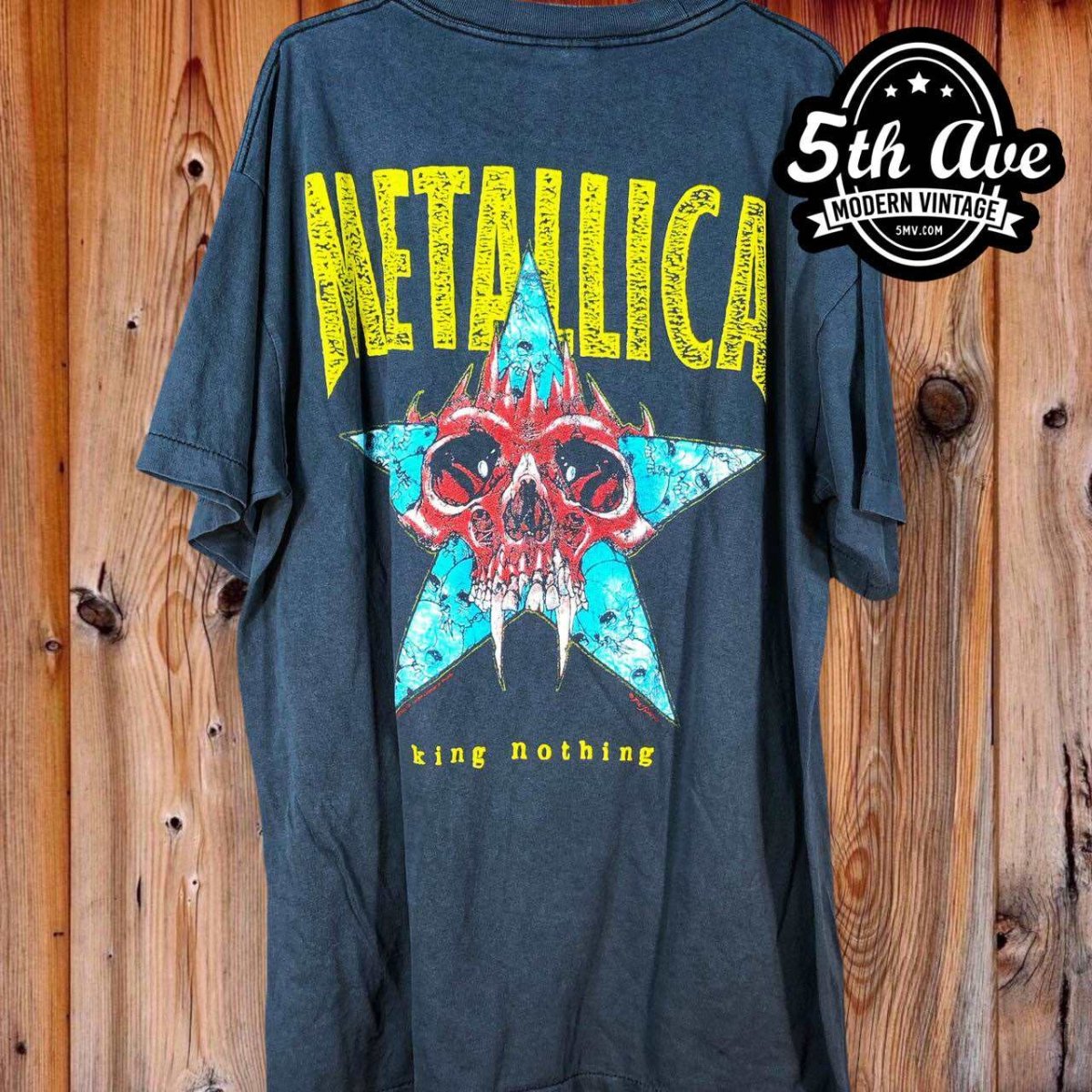 Metallica King Nothing - New Vintage Band T shirt - Vintage Band Shirts