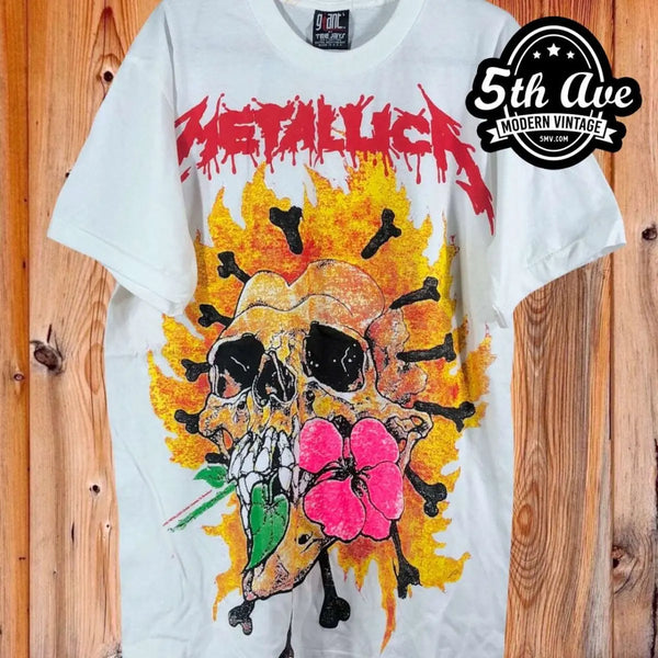 Metallica Pushead Artwork - AOP all over print New Vintage