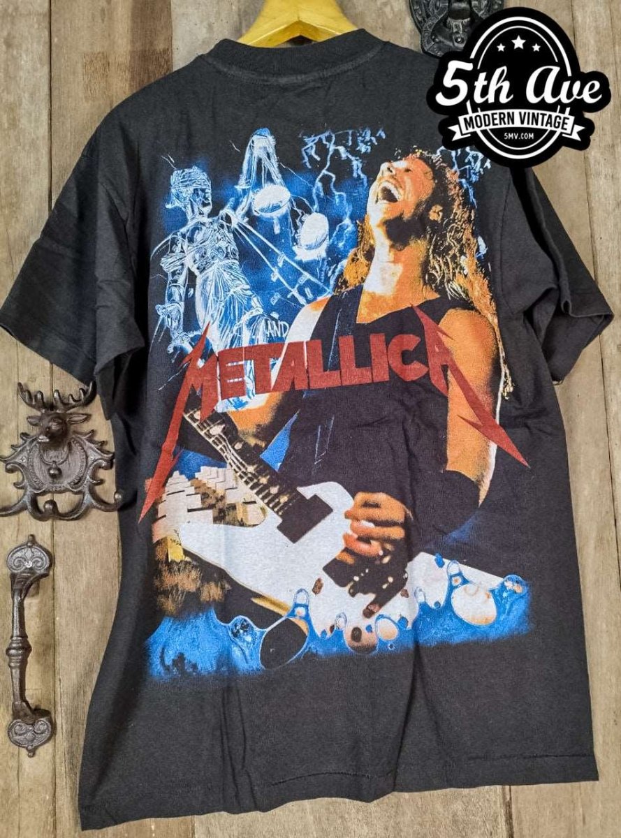 Metallica Reload - New Vintage Band T shirt - Vintage Band Shirts