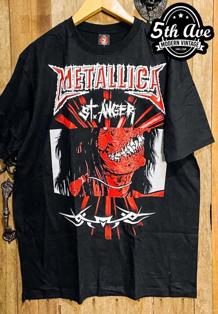 LLICA ST. ANGER Tシャツ vintage pushead Vintage 2003 Metallica St Anger Pushead Tee T - Shirt - Etsy