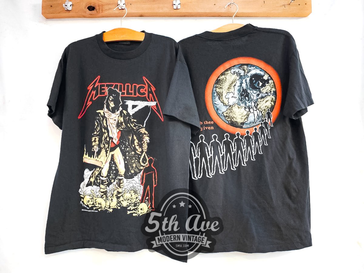 Metallica The Unforgiven - Vintage Reprint Band T-Shirt - Vintage Band Shirts