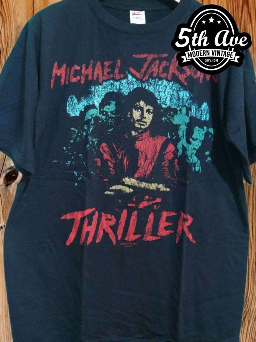 Michael Jackson 'Thriller' Rare Vintage Distressed T-Shirt