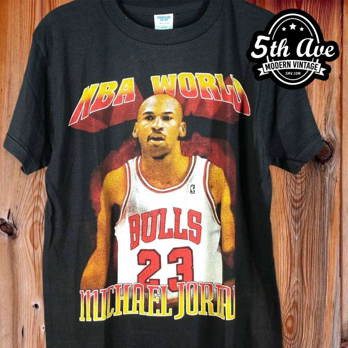 Michael Jordan NBA World - New Vintage T shirt - Vintage Band Shirts
