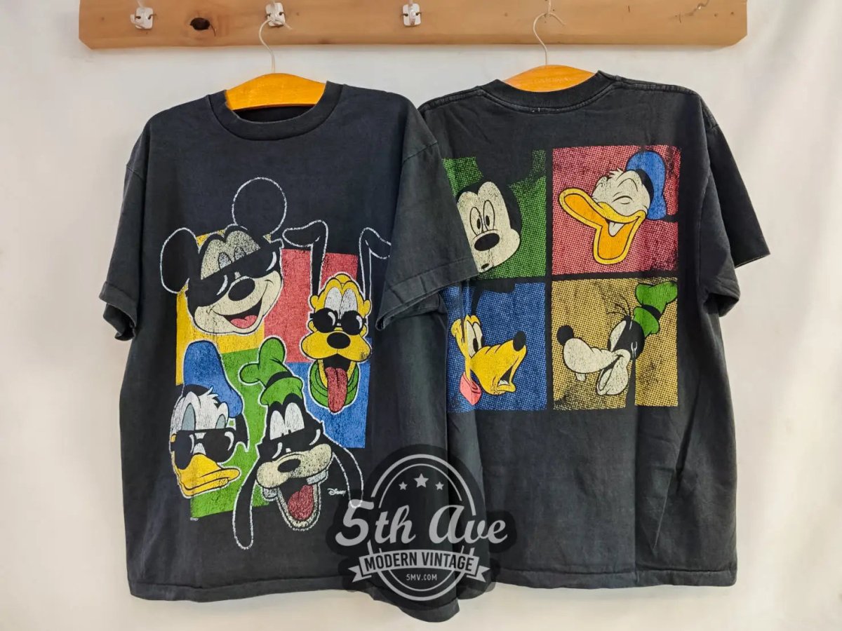 Mickey Mouse and Friends - New Vintage Animation T shirt - Vintage Band Shirts