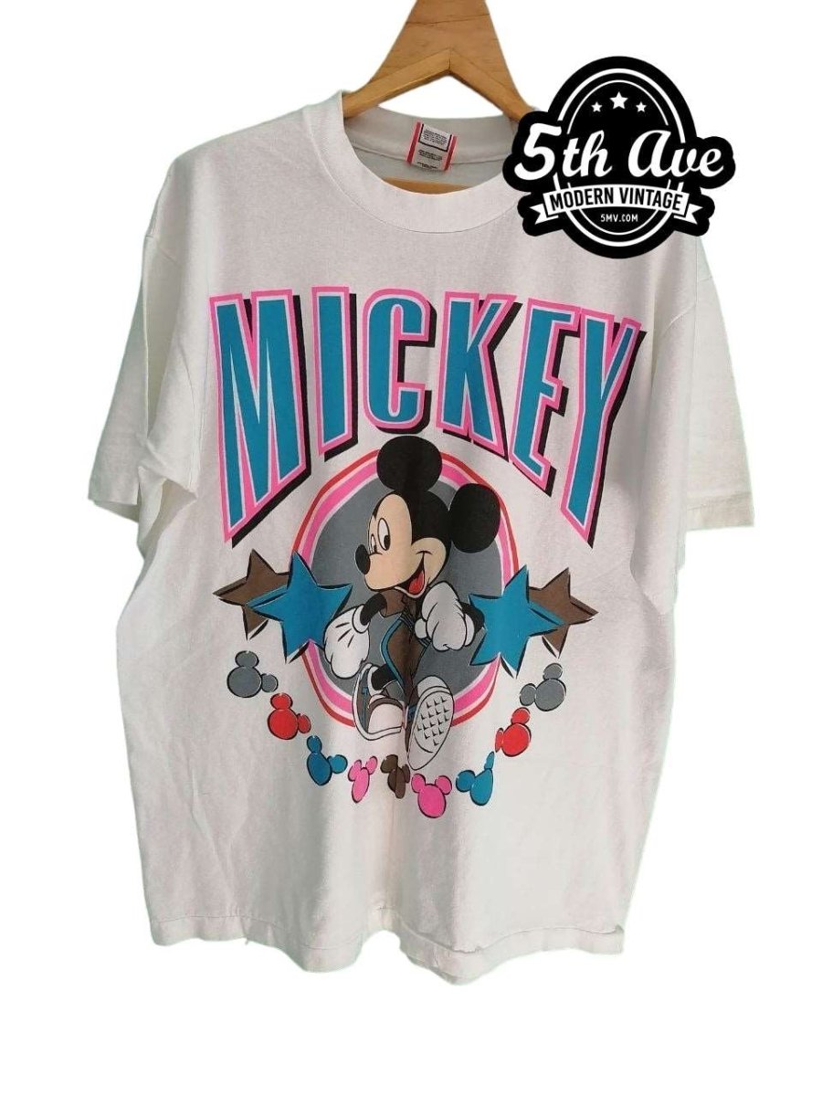 Mickey Mouse single stitch t shirt Vintage Band Shirts