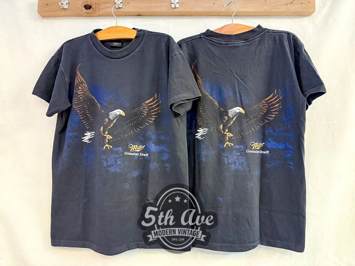 Miller Genuine Draft - Vintage Reprint T-Shirt - Vintage Band Shirts