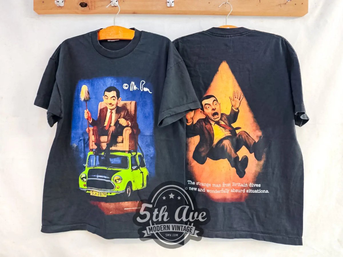 Mr. Bean - New Vintage Movie T shirt - Vintage Band Shirts