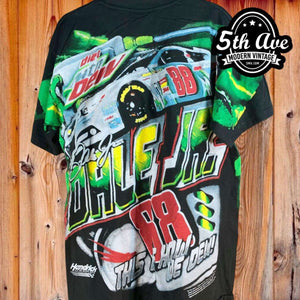 Nascar Dale Earnhardt no.88 Mountain Dew - AOP all over print New Vintage T shirt