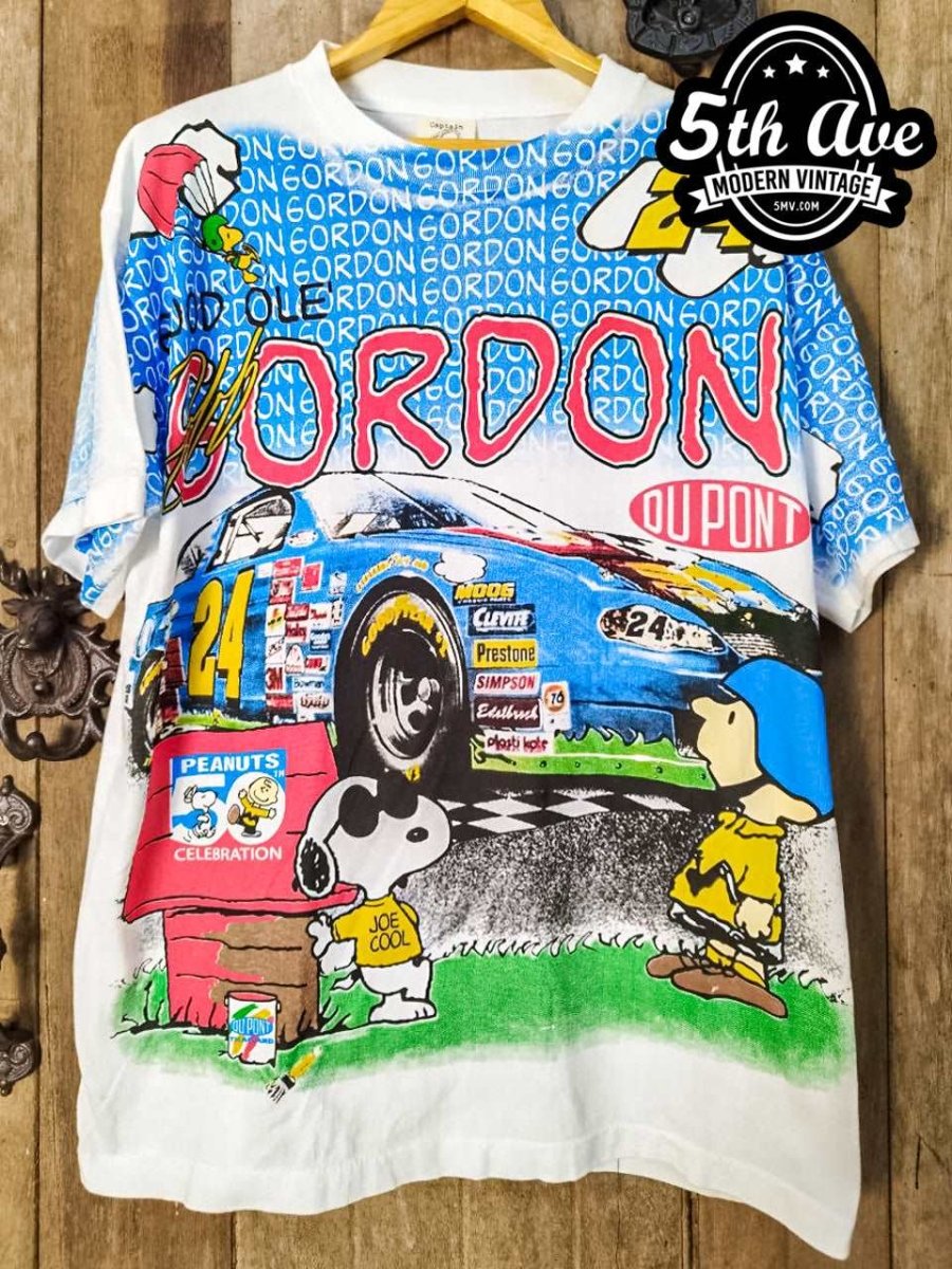 Vintage NASCAR Jeff Gordon All Over buy Print AOP Champion Single Stitch Shirt