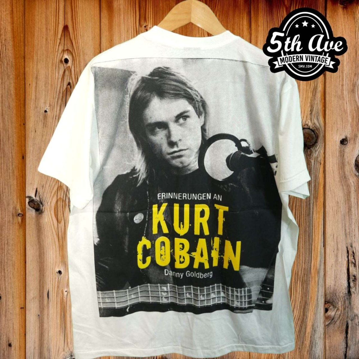 Nirvana Erinnerungen an Kurt Cobain - AOP all over print New Vintage Band T shirt - Vintage Band Shirts