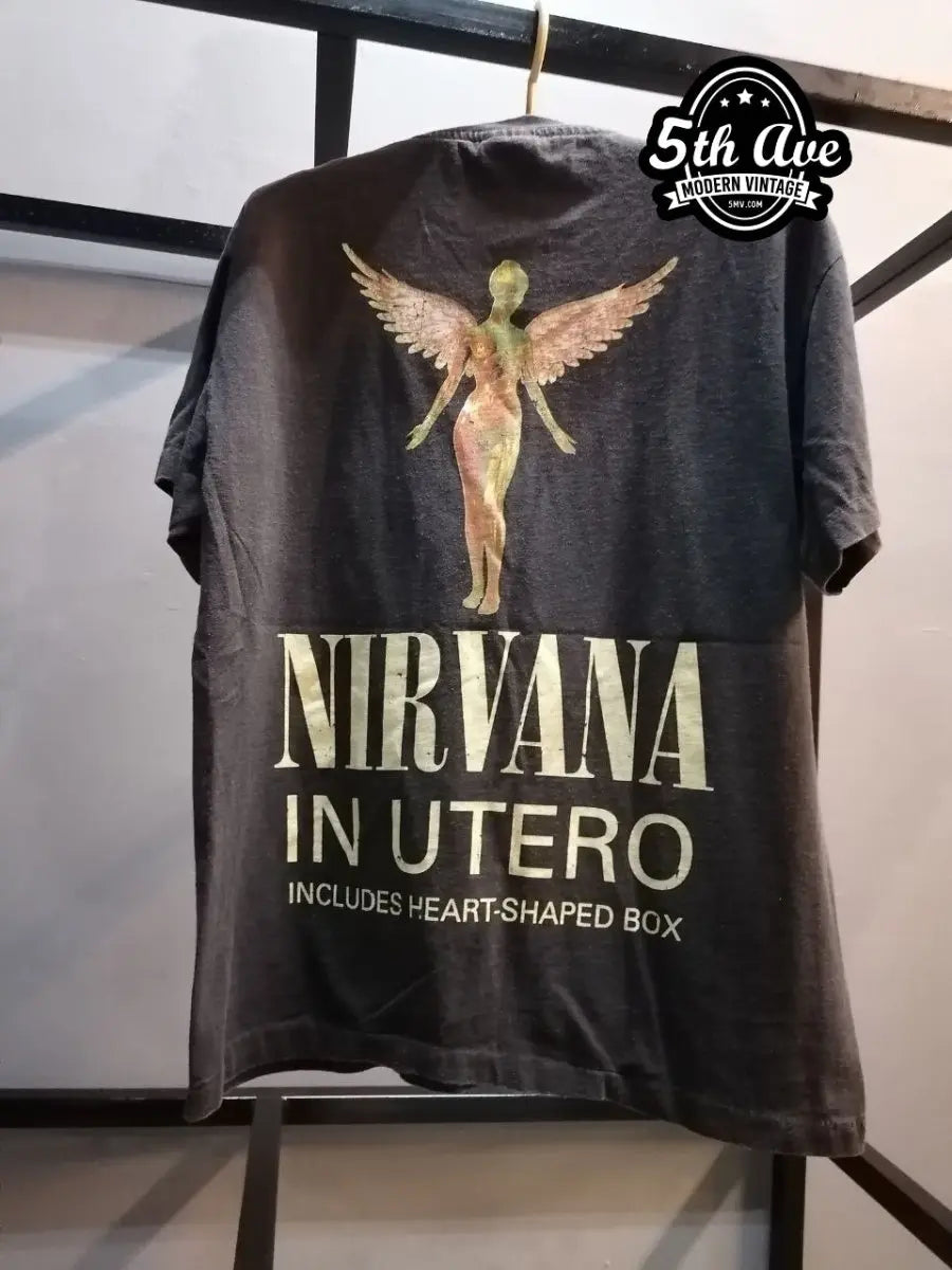 Nirvana In Utero includes Heart Shaped Box - Vintage Band Shirts