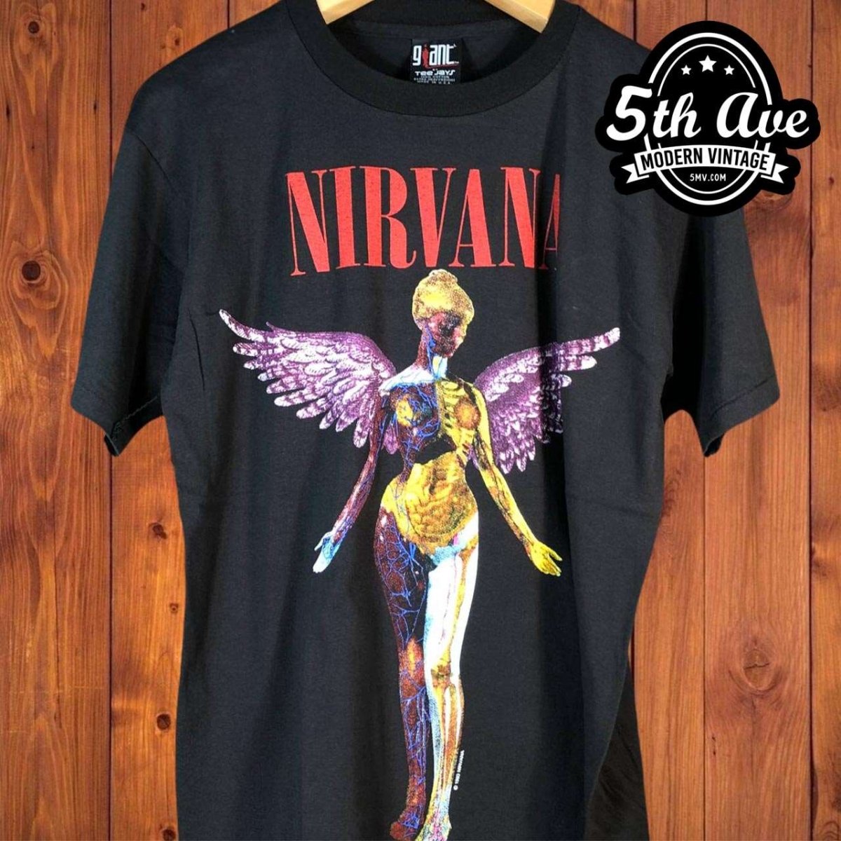 Nirvana In Utero - New Vintage Band T shirt - Vintage Band Shirts