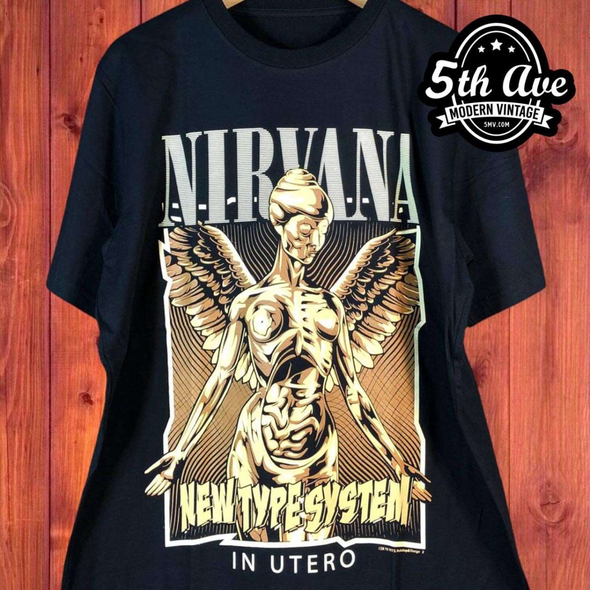 Nirvana In Utero - New Vintage Band T shirt - Vintage Band Shirts