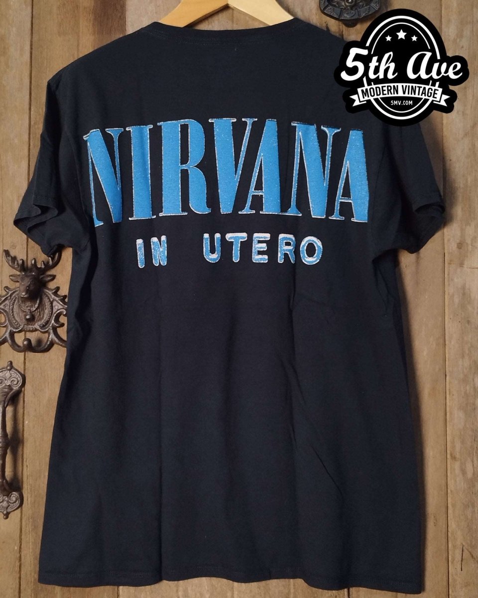 Nirvana In Utero - New Vintage Band T shirt - Vintage Band Shirts