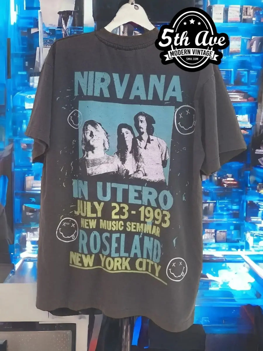 Nirvana Music Seminar July 23rd 1993 Band T Shirt - Vintage Band Shirts