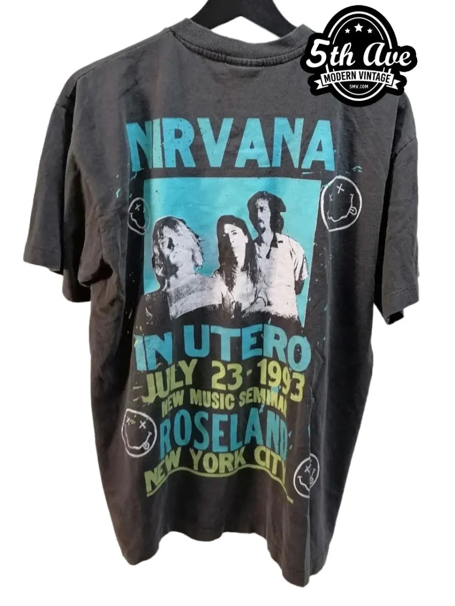 Nirvana Music Seminar July 23rd 1993 Band T Shirt - Vintage Band Shirts