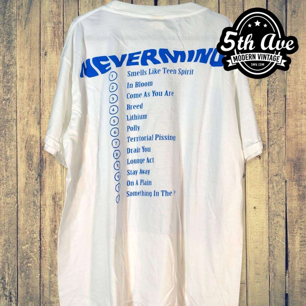 NIRVANA NEVERMIND Tシャツ シングルステッチ ヴィンテージ
