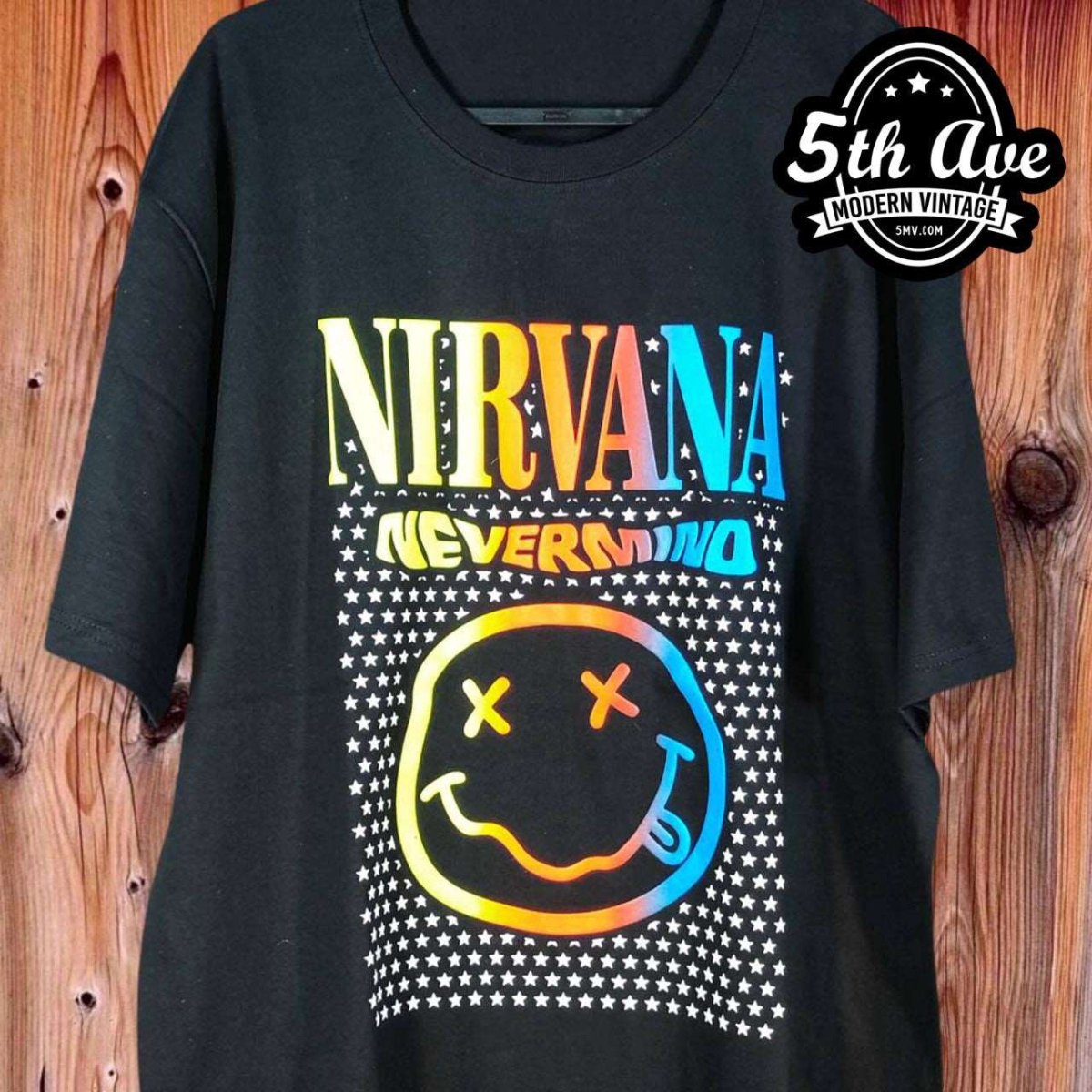 Nirvana Nevermind - New Vintage Band T shirt - Vintage Band Shirts