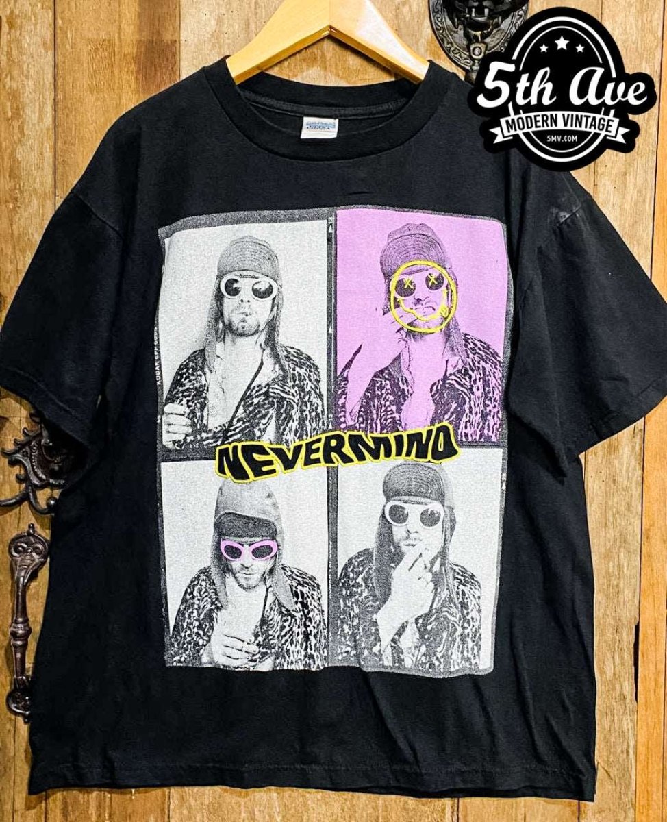 Nirvana Nevermind - New Vintage Band T shirt - Vintage Band Shirts