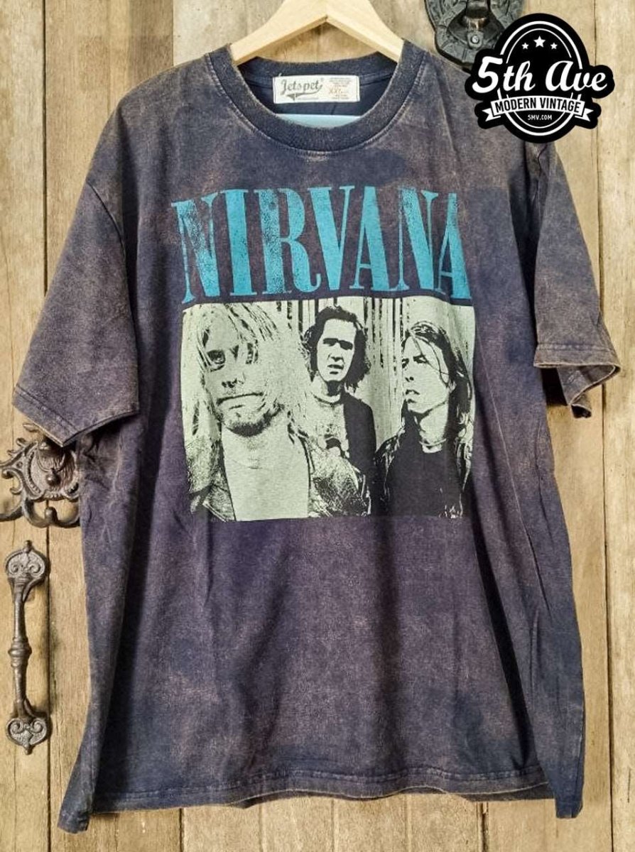 Nirvana - New Vintage Band T shirt - Vintage Band Shirts