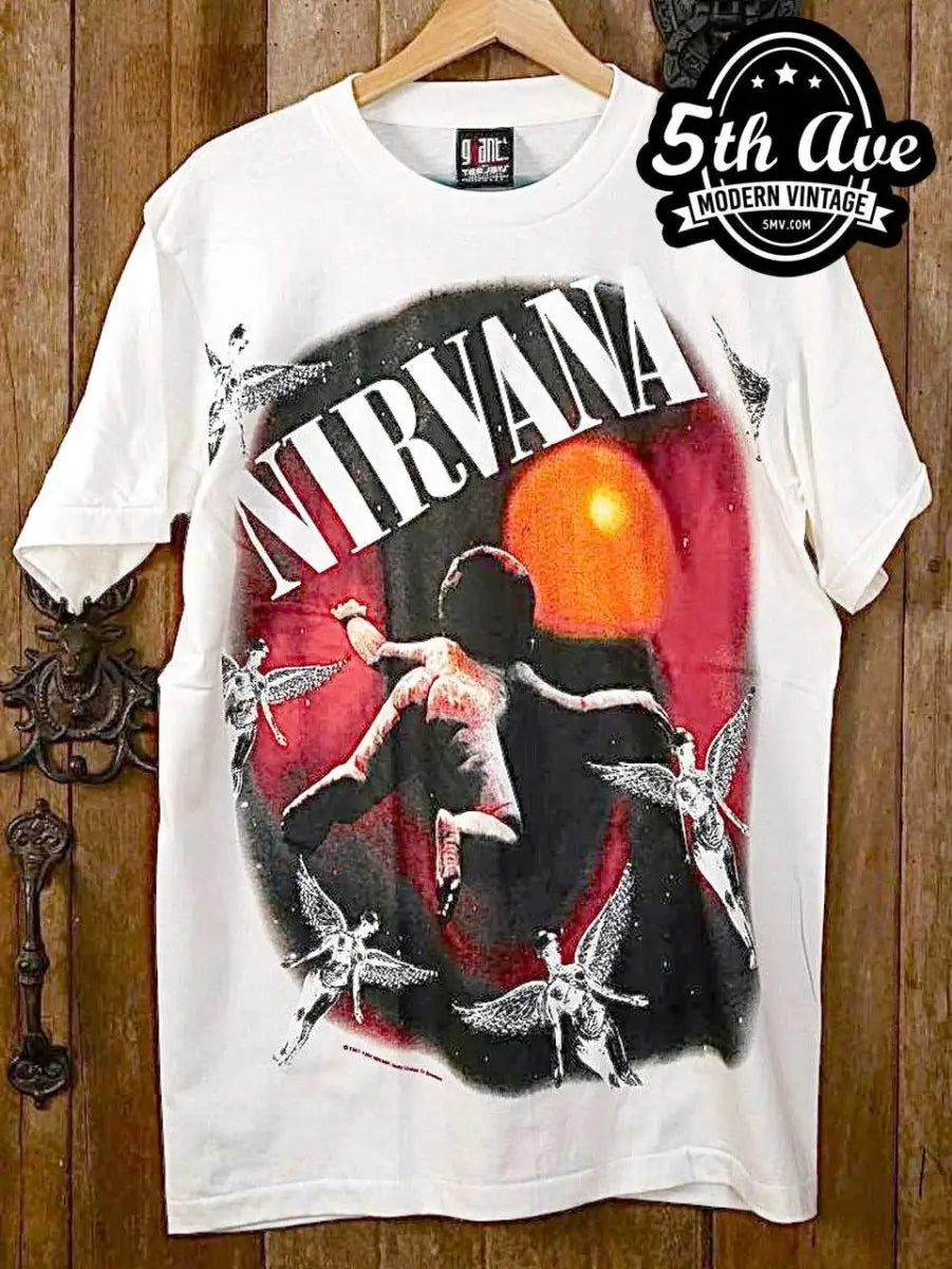 Nirvana - New Vintage Band T shirt - Vintage Band Shirts
