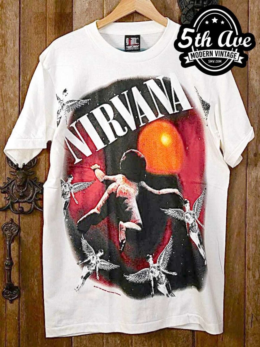 Nirvana - New Vintage Band T shirt - Vintage Band Shirts