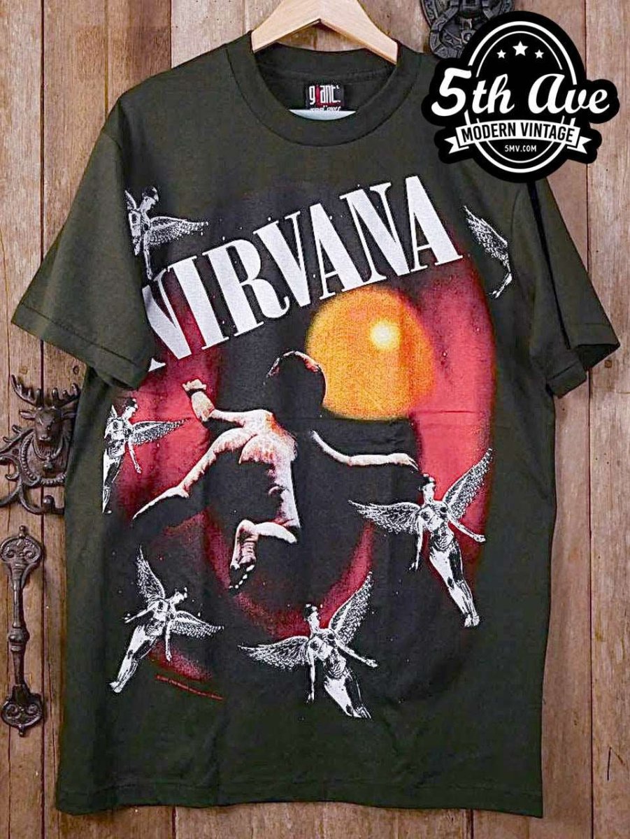 Nirvana New Vintage Band T shirt Vintage Band Shirts