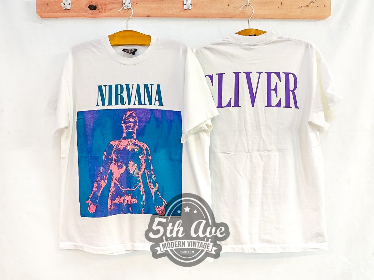 Nirvana Sliver - Vintage Reprint Band T-Shirt - Vintage Band Shirts