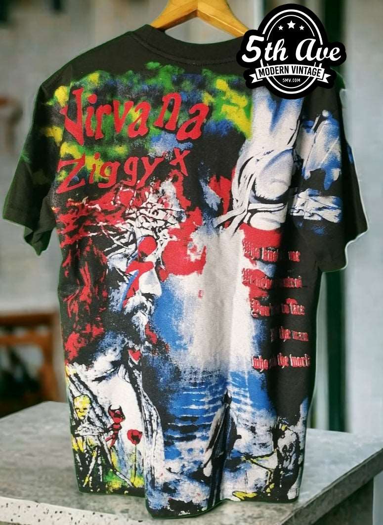 Online Nirvana vintage tshirt reprint for men