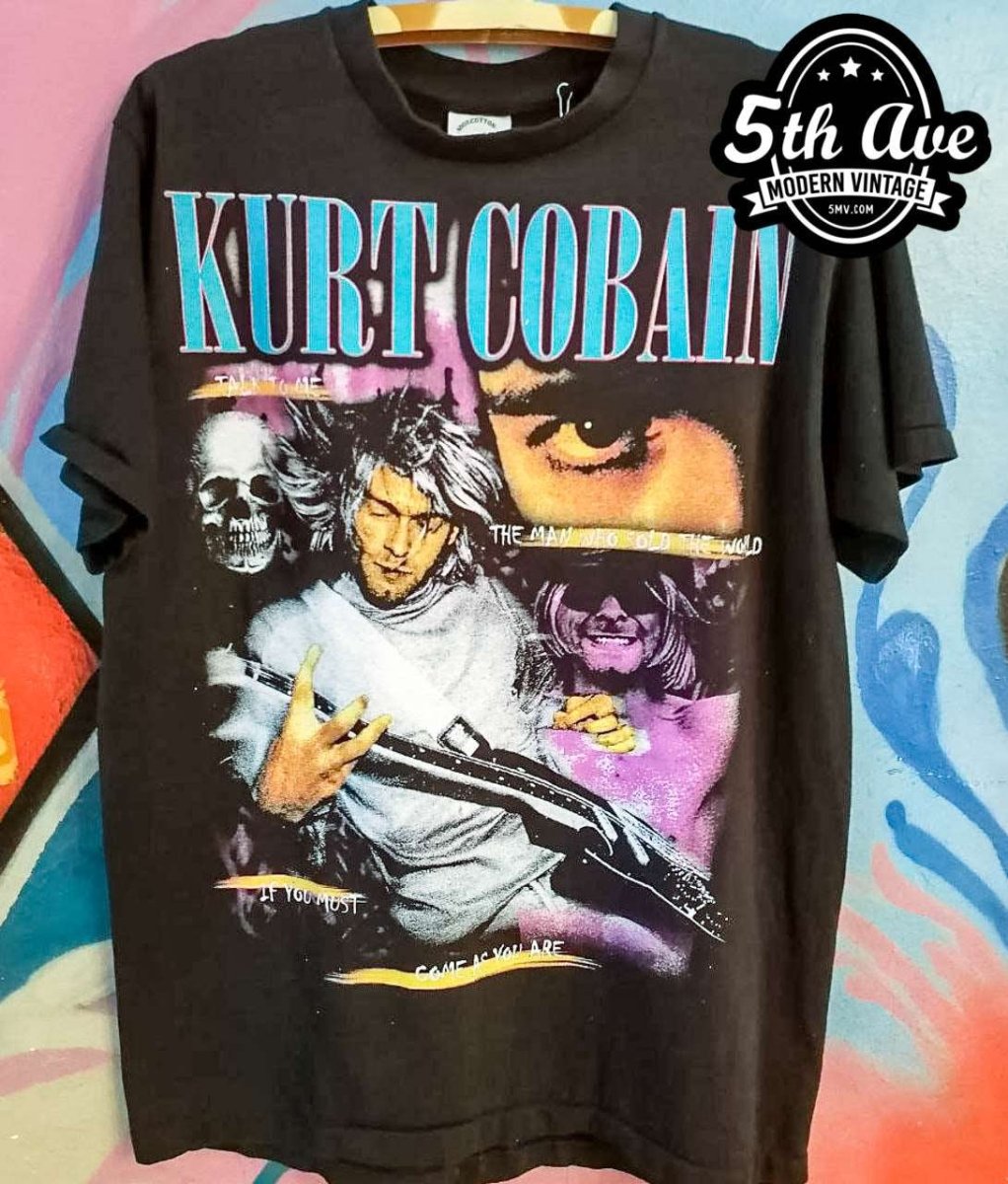 Nirvana's Resonance: A Tribute to Kurt Cobain - Vintage Band Shirts