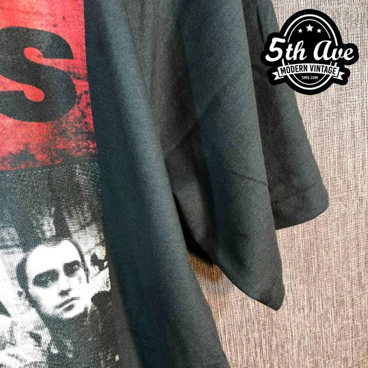 Oasis Band Image Tee: Hand-Silkscreened Vintage Vibe with a Modern Twist - Vintage Band Shirts