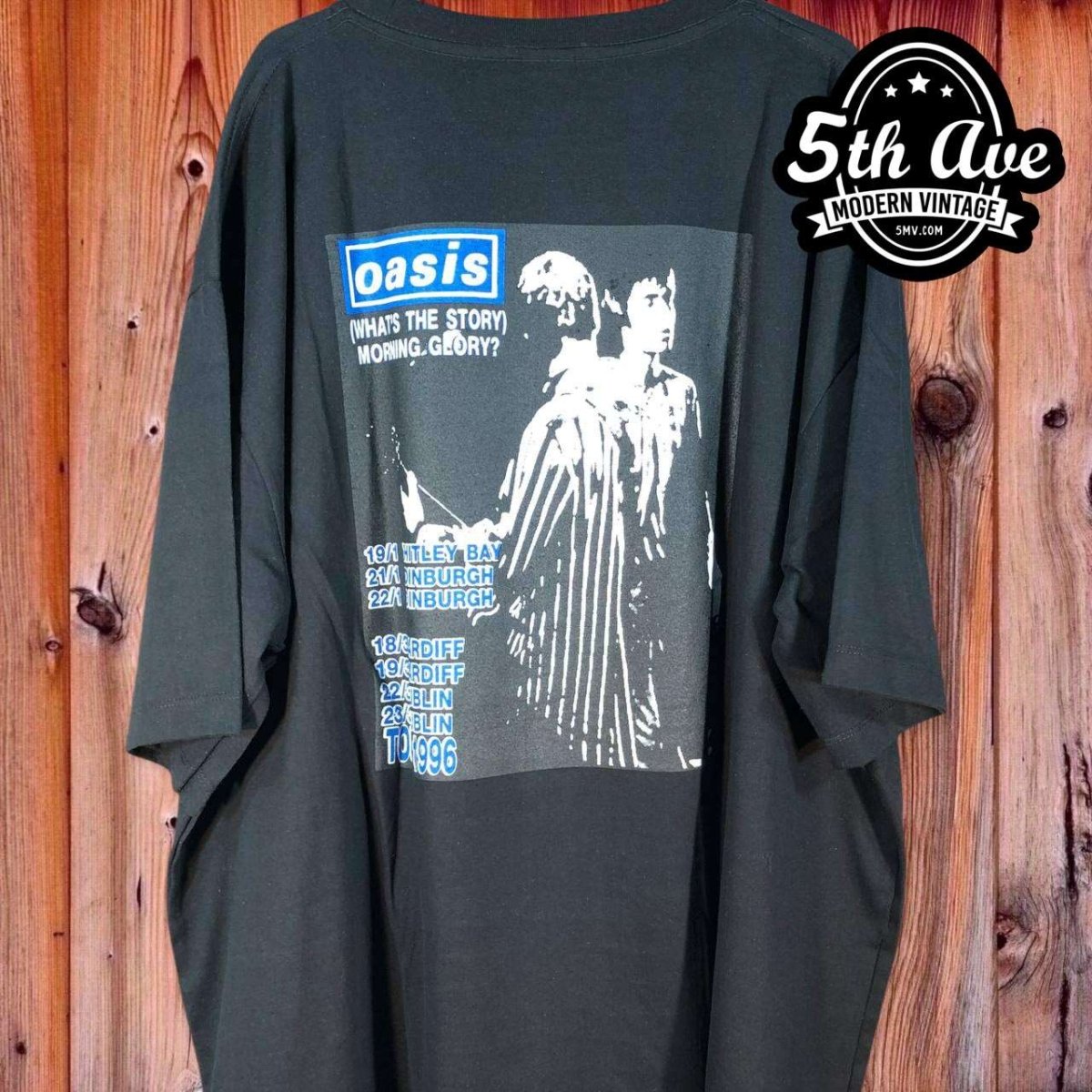 Oasis - New Vintage Band T shirt - Vintage Band Shirts