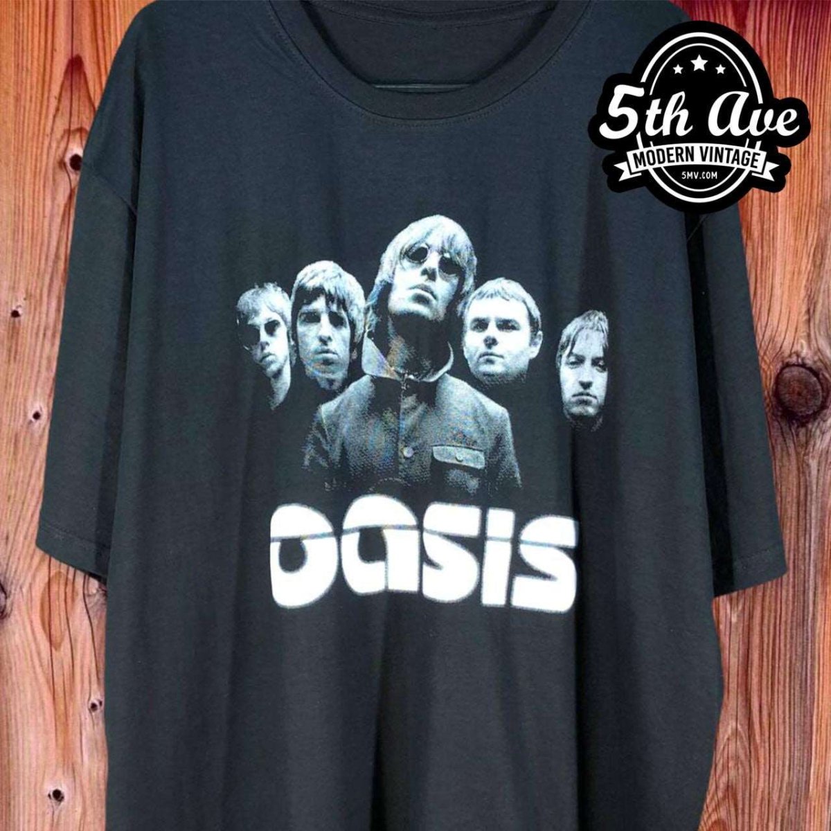 Oasis - New Vintage Band T shirt - Vintage Band Shirts