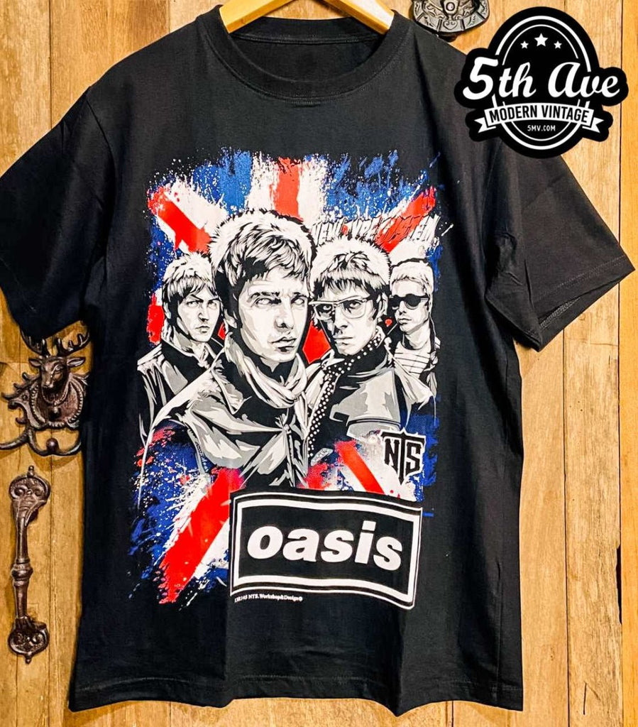 Oasis t shirt best sale