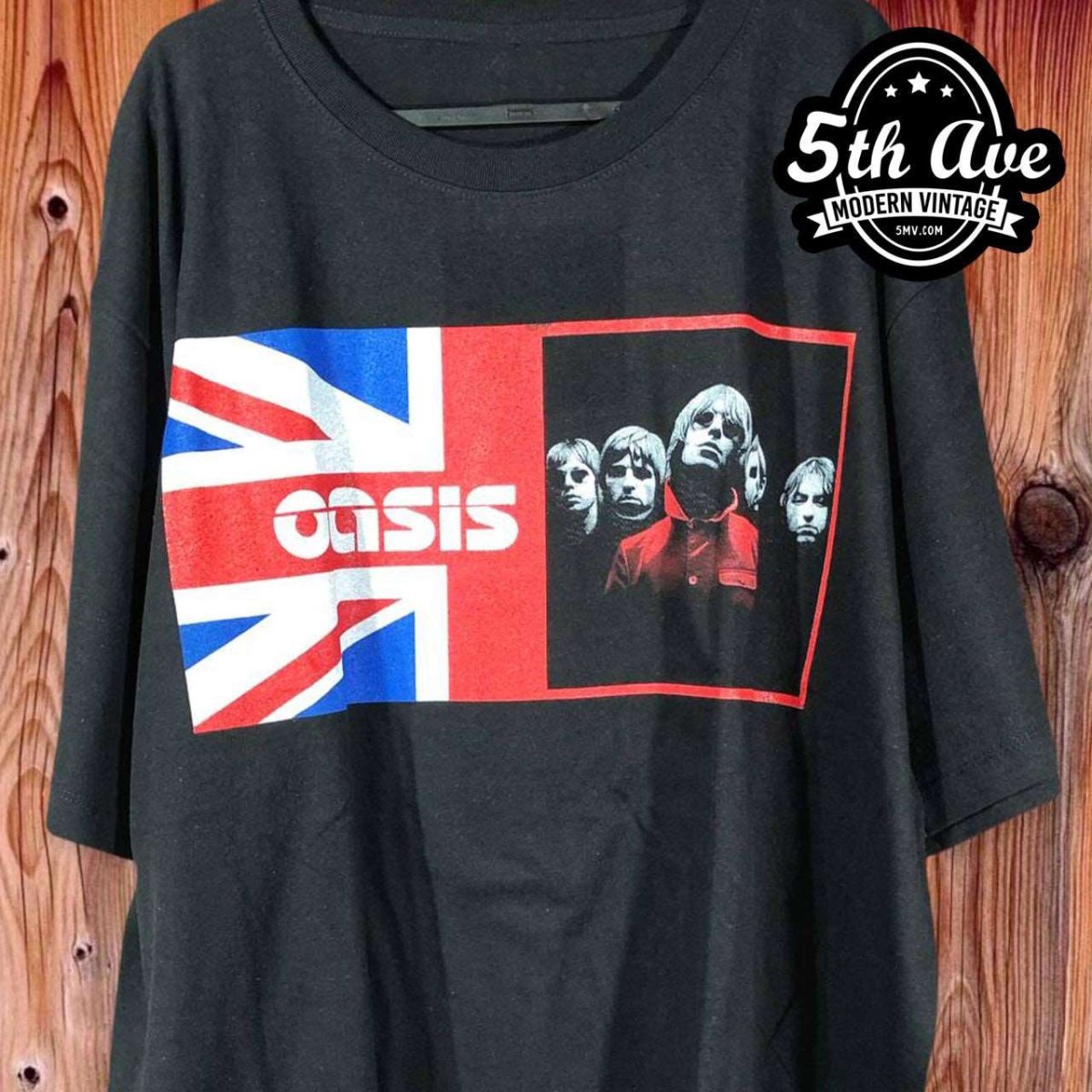 Oasis - New Vintage Band T shirt - Vintage Band Shirts