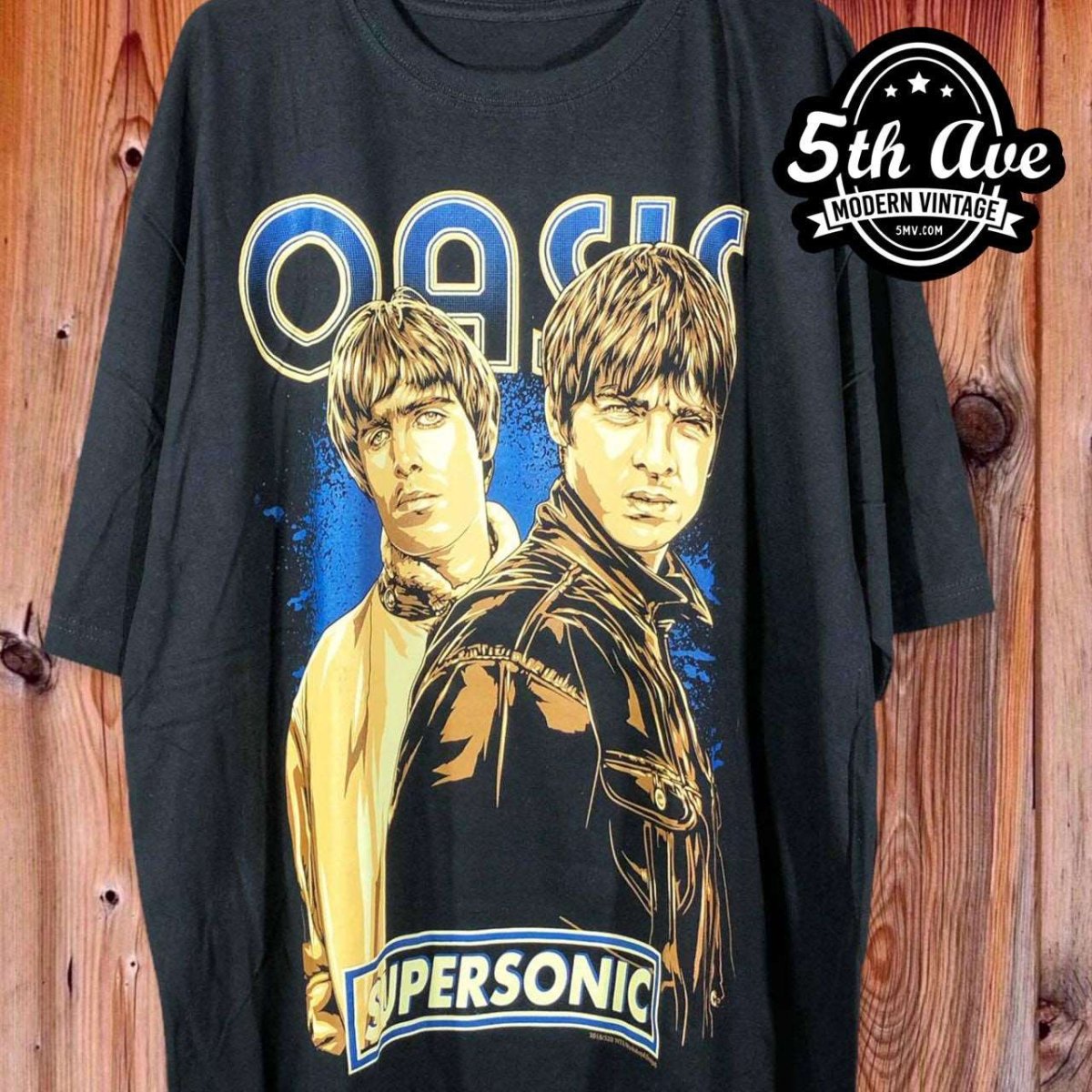 Oasis Supersonic - New Vintage Band T shirt - Vintage Band Shirts