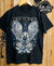 Owl's Wisdom: Geometric Deftones Cotton Tee - Vintage Band Shirts