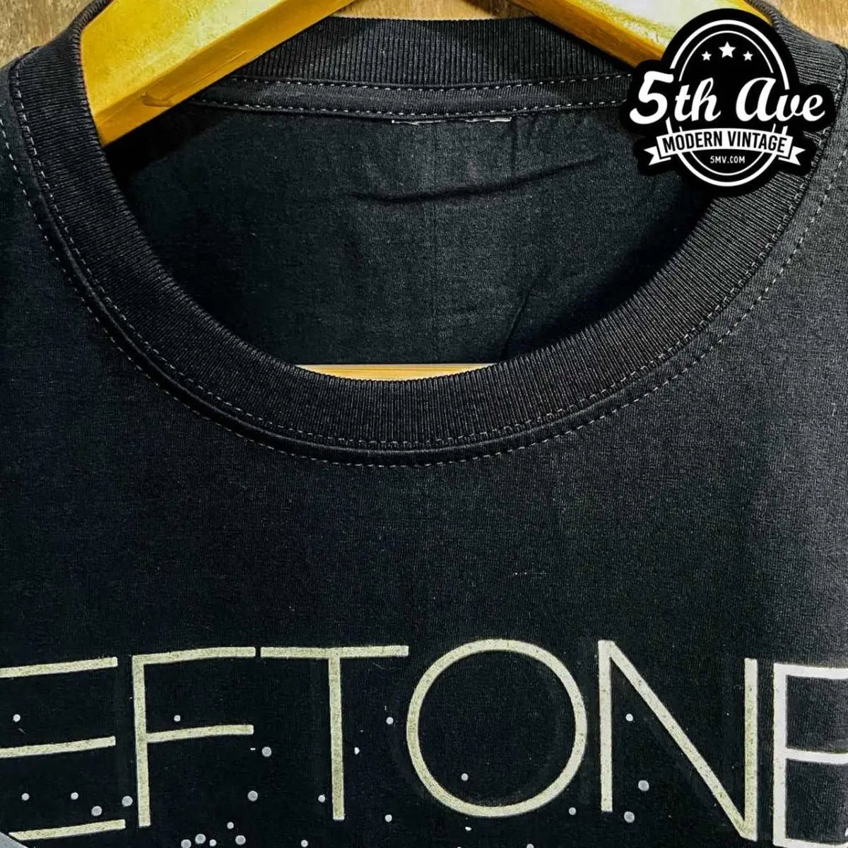 Owl's Wisdom: Geometric Deftones Cotton Tee - Vintage Band Shirts